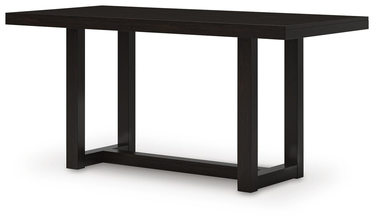 Neymorton Counter Height Dining Table and 4 Barstools (D618-SI) - Image 4