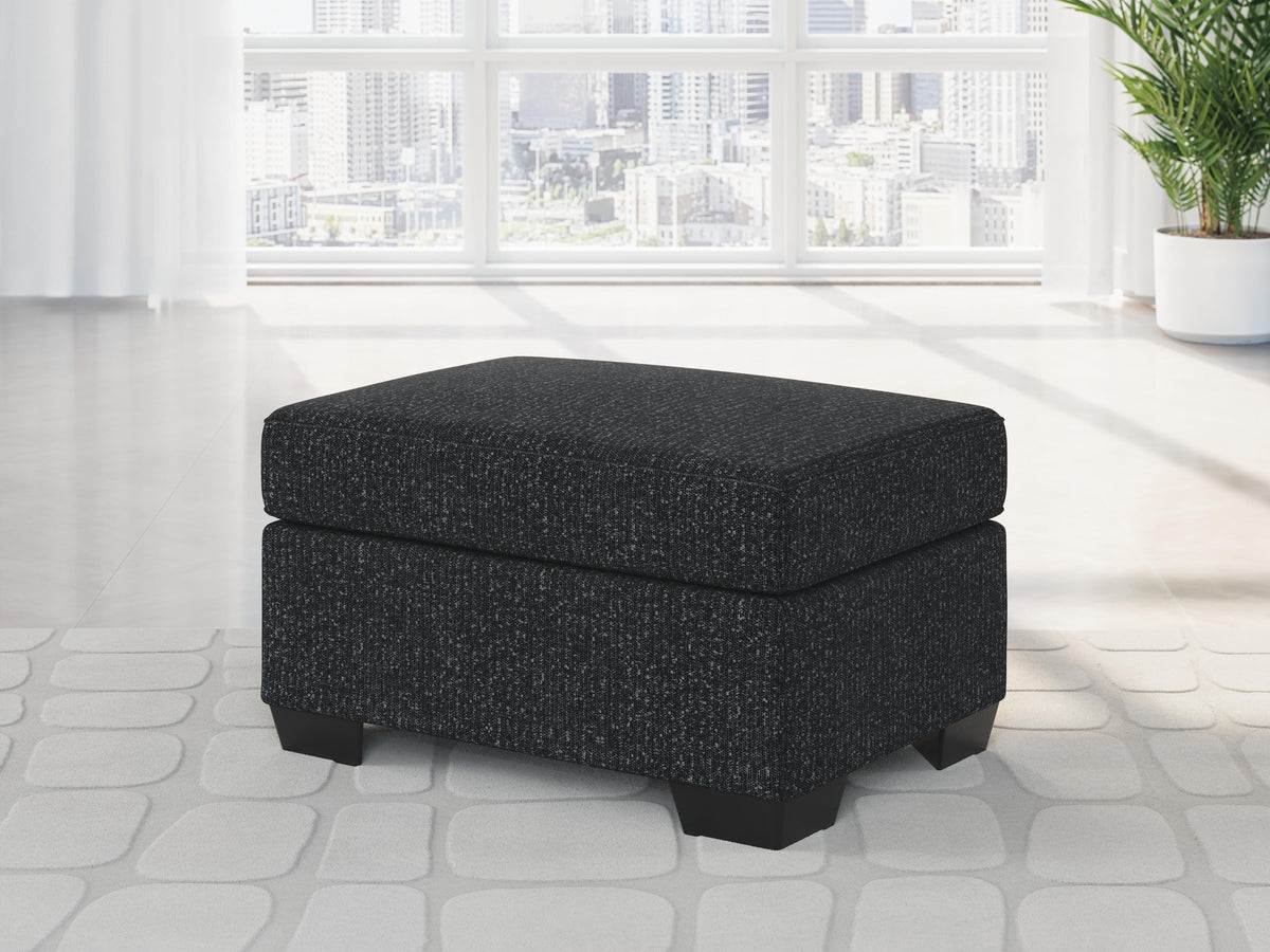 Jasmine Peaks Ottoman (28904-SI) - Image 5