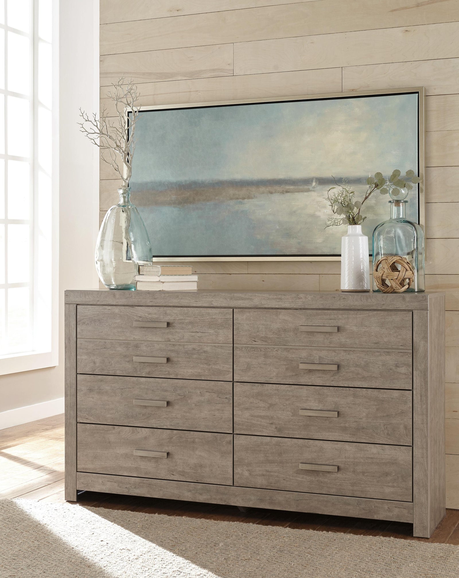 Culverbach Panel Bed, Dresser and Chest - Gray  (B070-SI) - Image 13