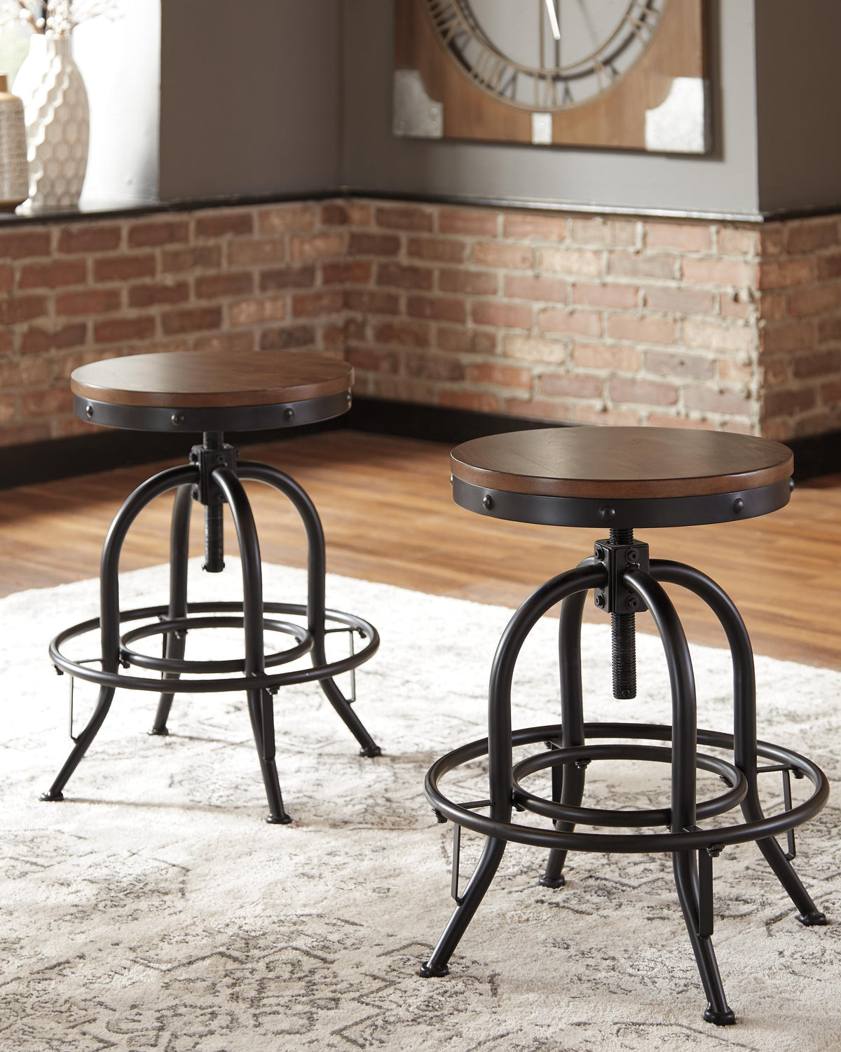 Valebeck Counter Height Bar Stool (Set of 2) (D546-SI) - Image 2