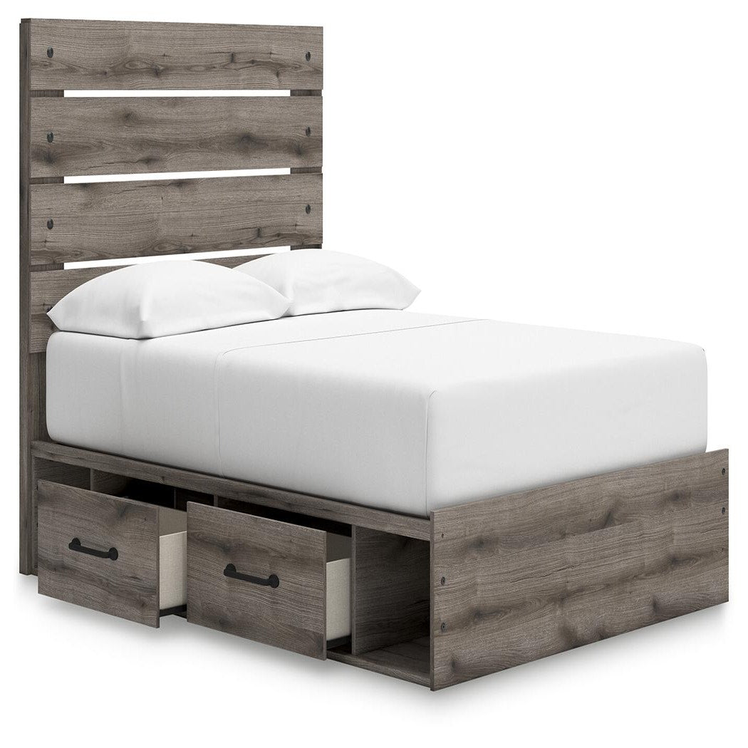 Graystorm Full Panel Storage Bed (PCB2405-SI) - Image 4