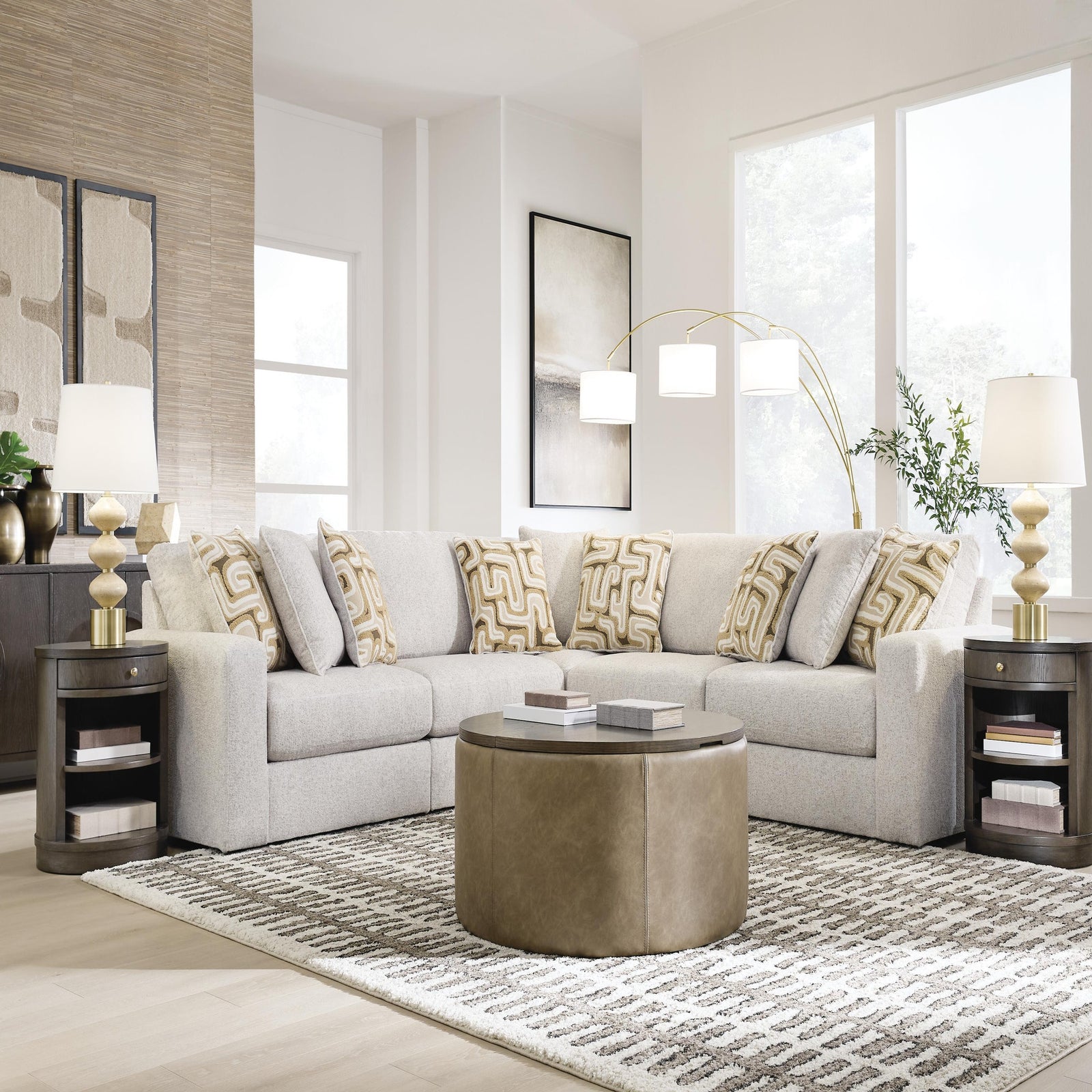 Kestrie 5-Piece Sectional (PC68706-SI) - Image 3