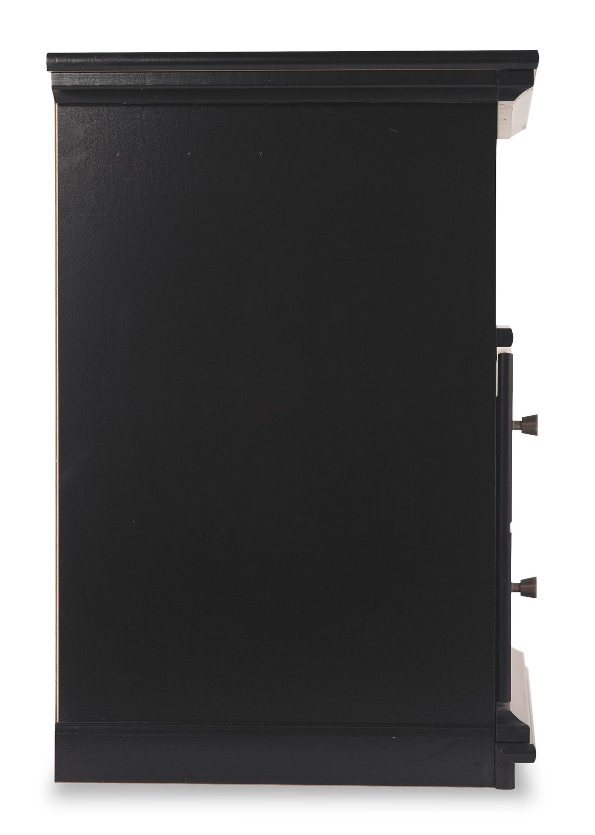 Maribel Nightstand - Black  (B138-SI) - Image 6