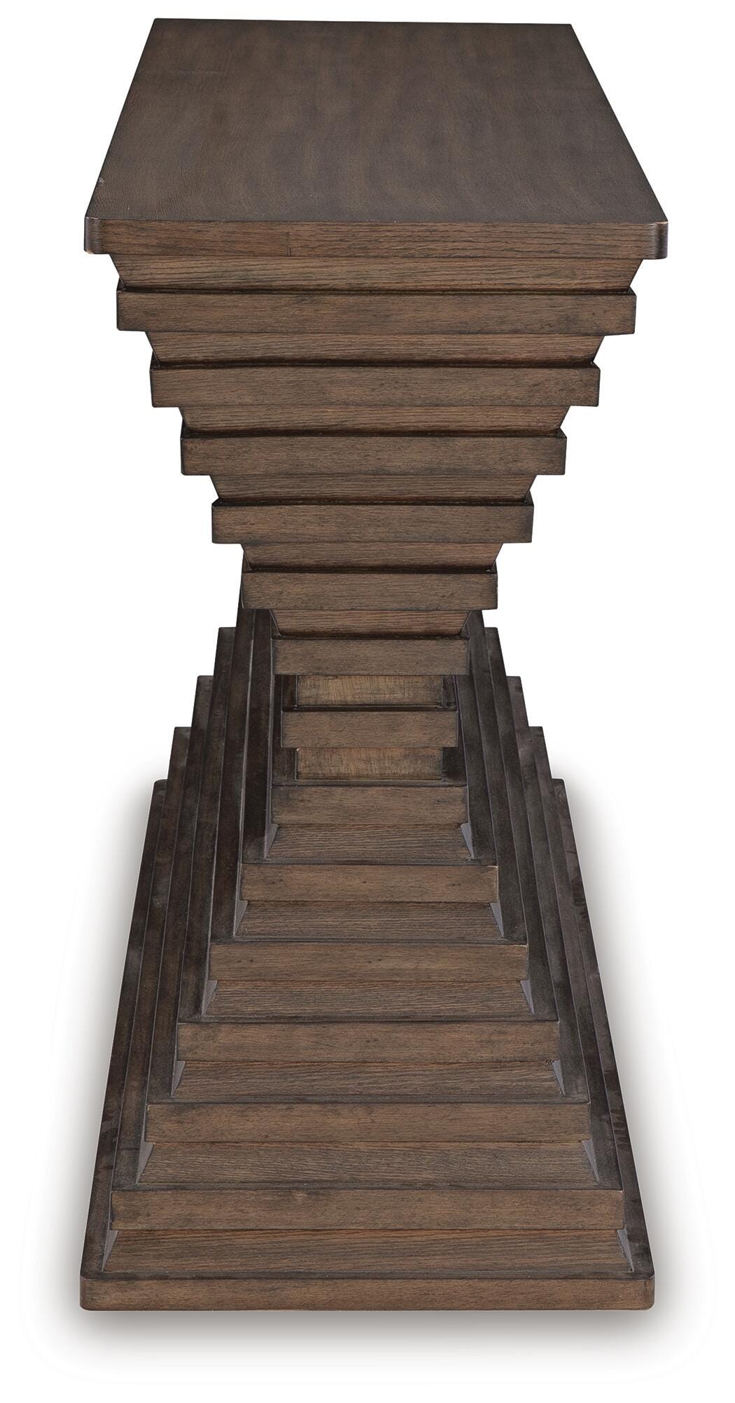 Hannodream Sofa Table - Warm Brown  (T821-SI) - Image 4
