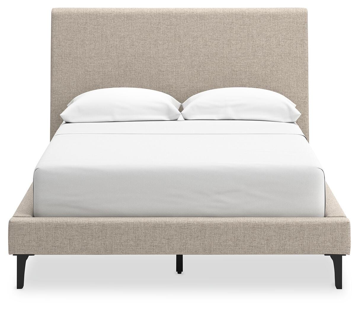 Cielden Upholstered Bed with Roll Slats (Youth) - Soft Gray  (B1199-SI) - Image 4