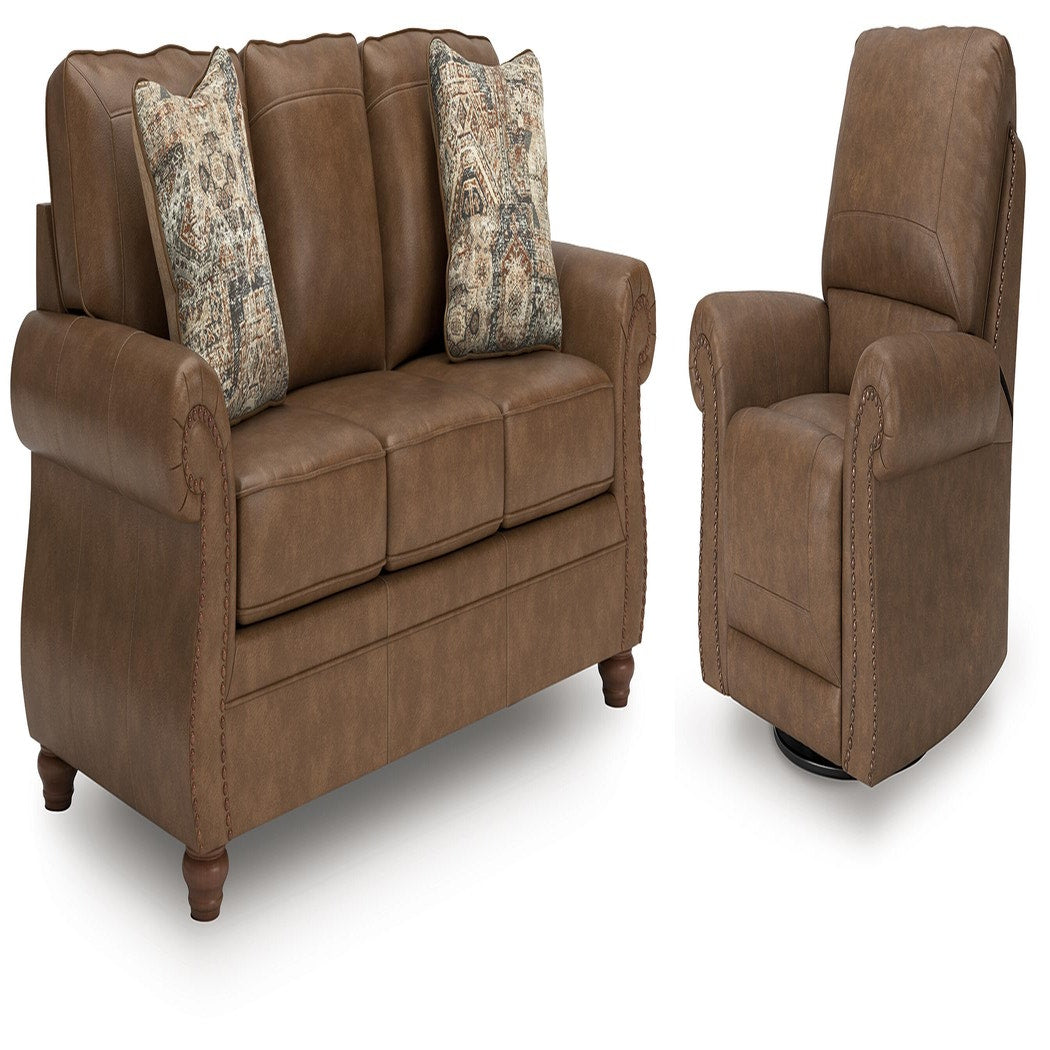 Chasemore Sofa and Recliner (PC55902-SI)
