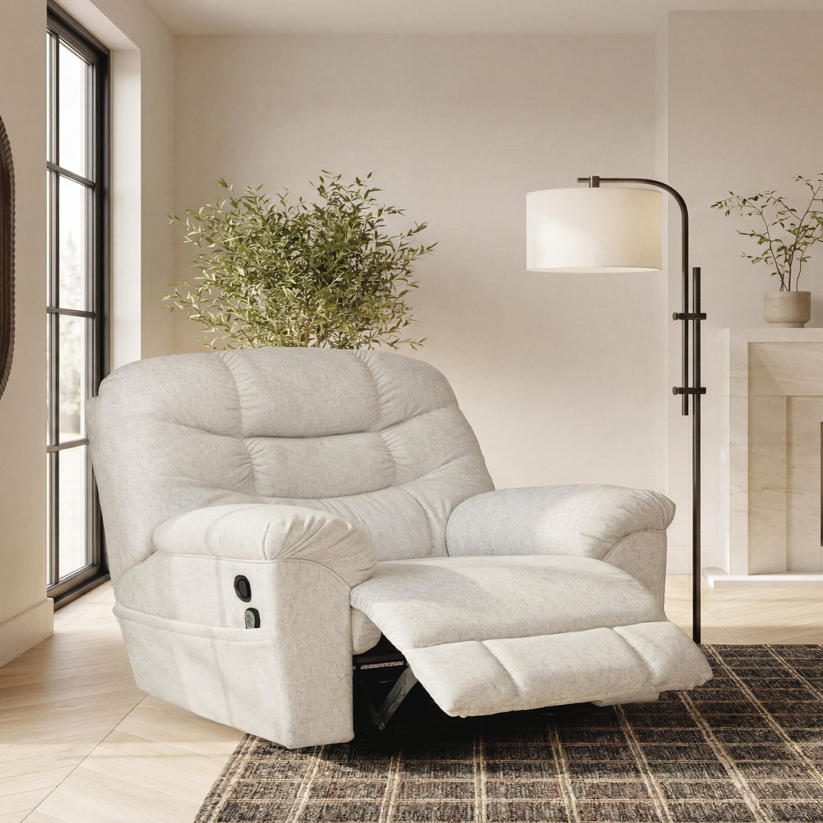 Linenfield Recliner (PC55707-SI) - Image 7
