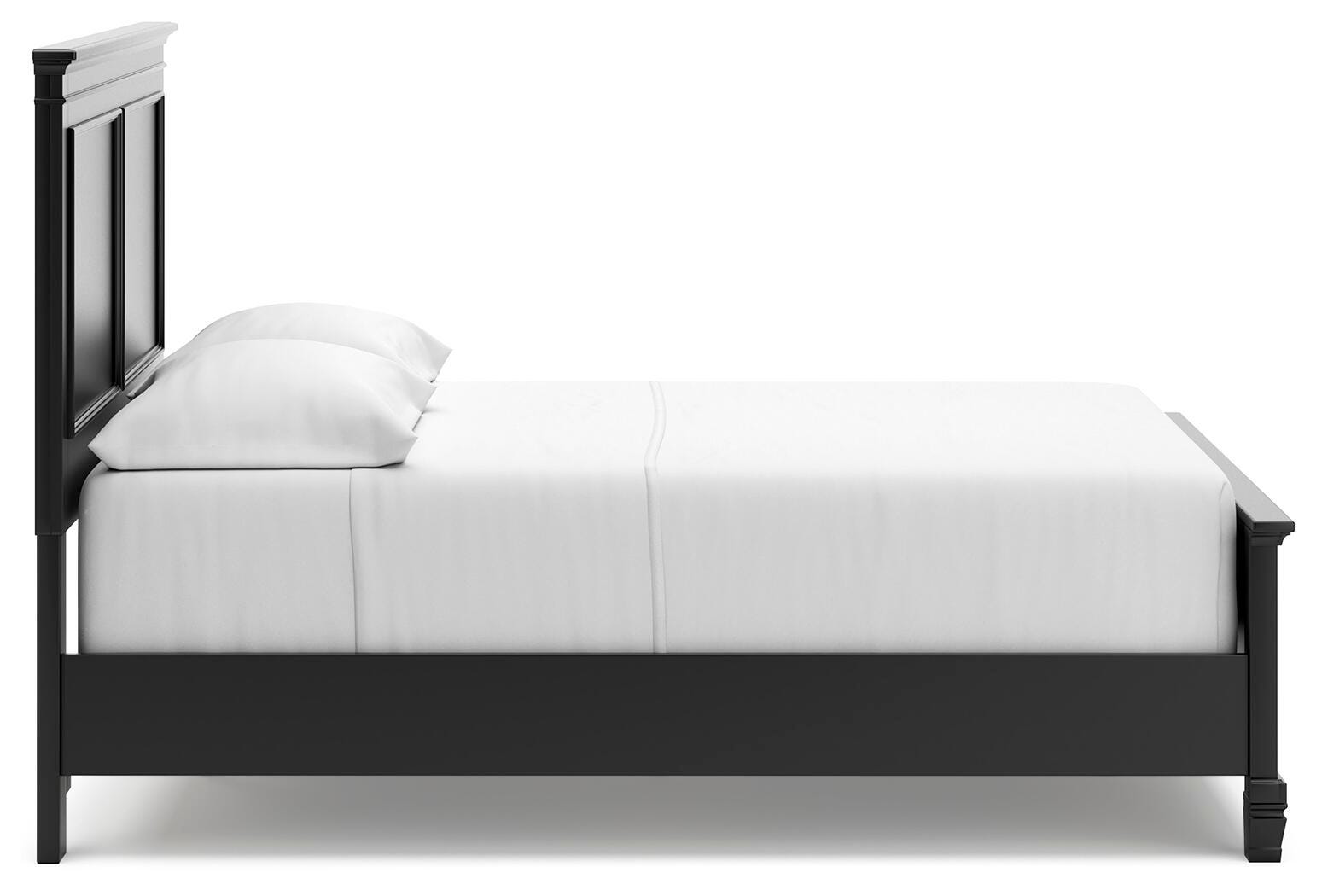 Lanolee Panel Bed, Dresser and Mirror - Black  (B687-SI) - Image 9