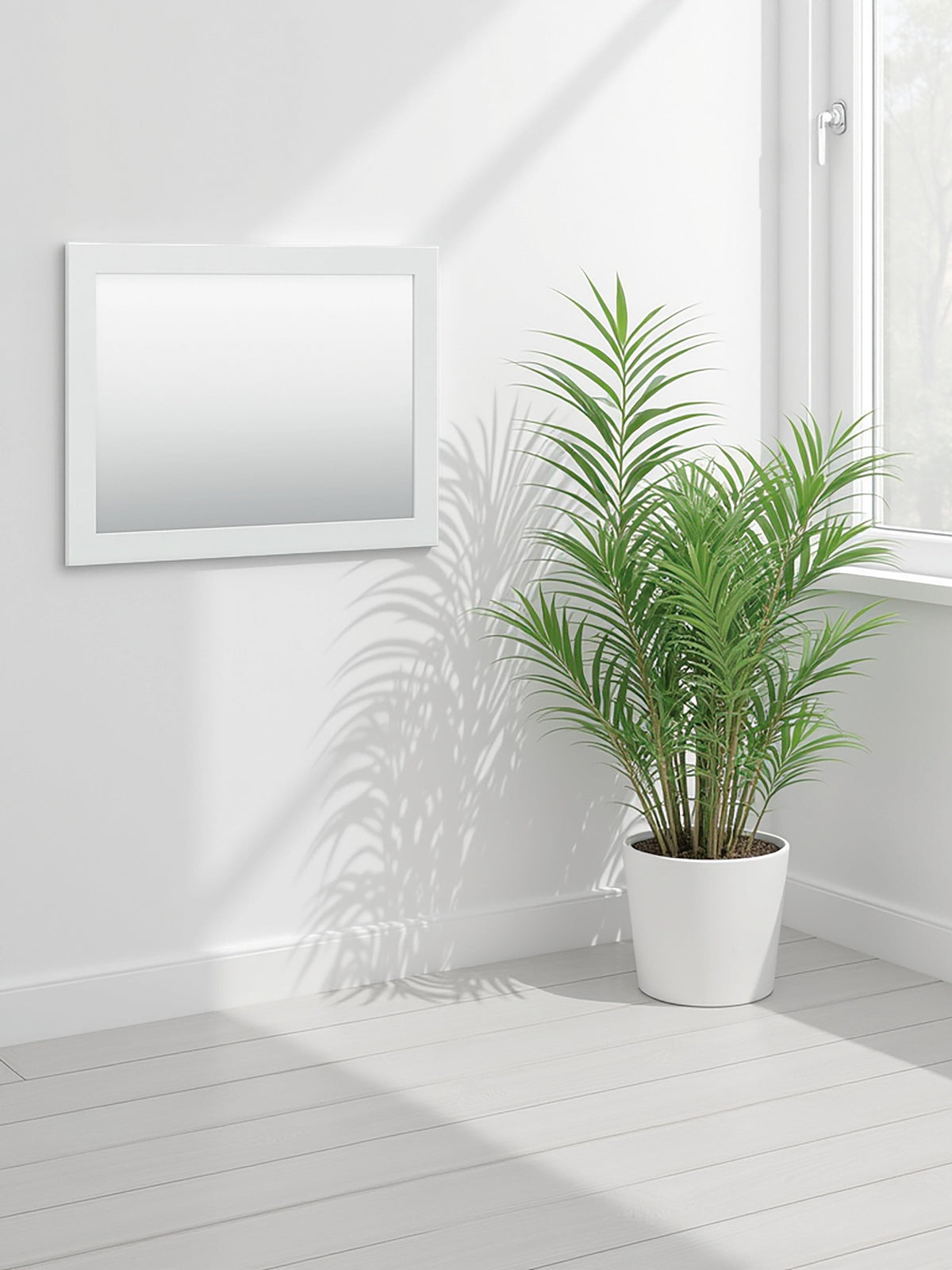 Bostwick Shoals Bedroom Mirror - White  (B139-SI) - Image 5