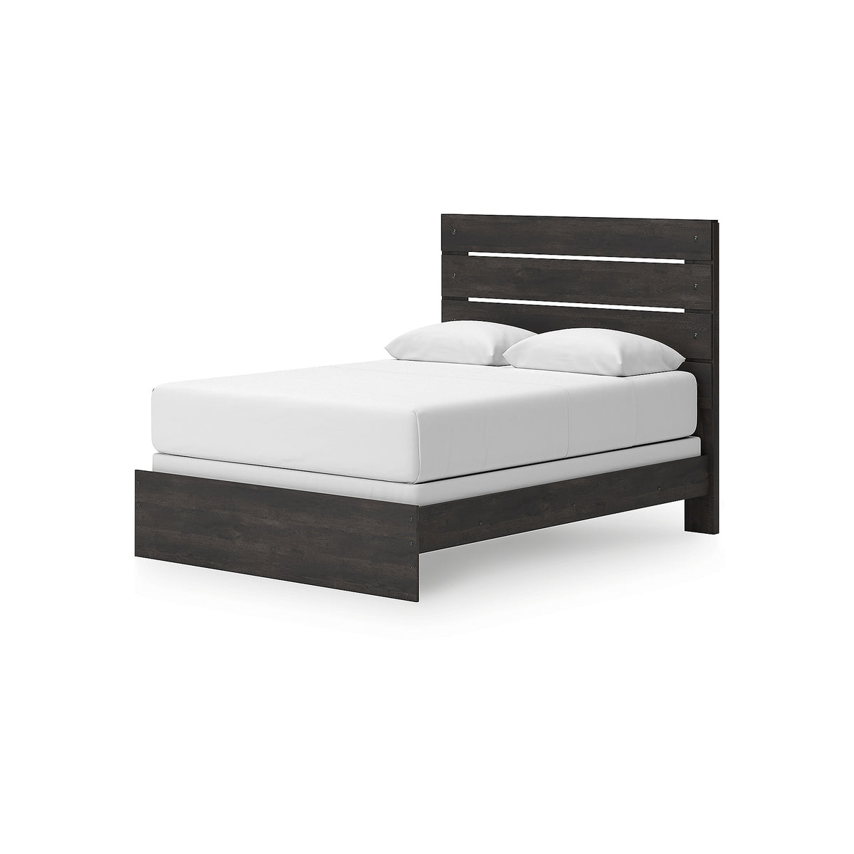 Hollivern Queen Panel Bed, Dresser and Mirror (PCB2108-SI) - Image 15