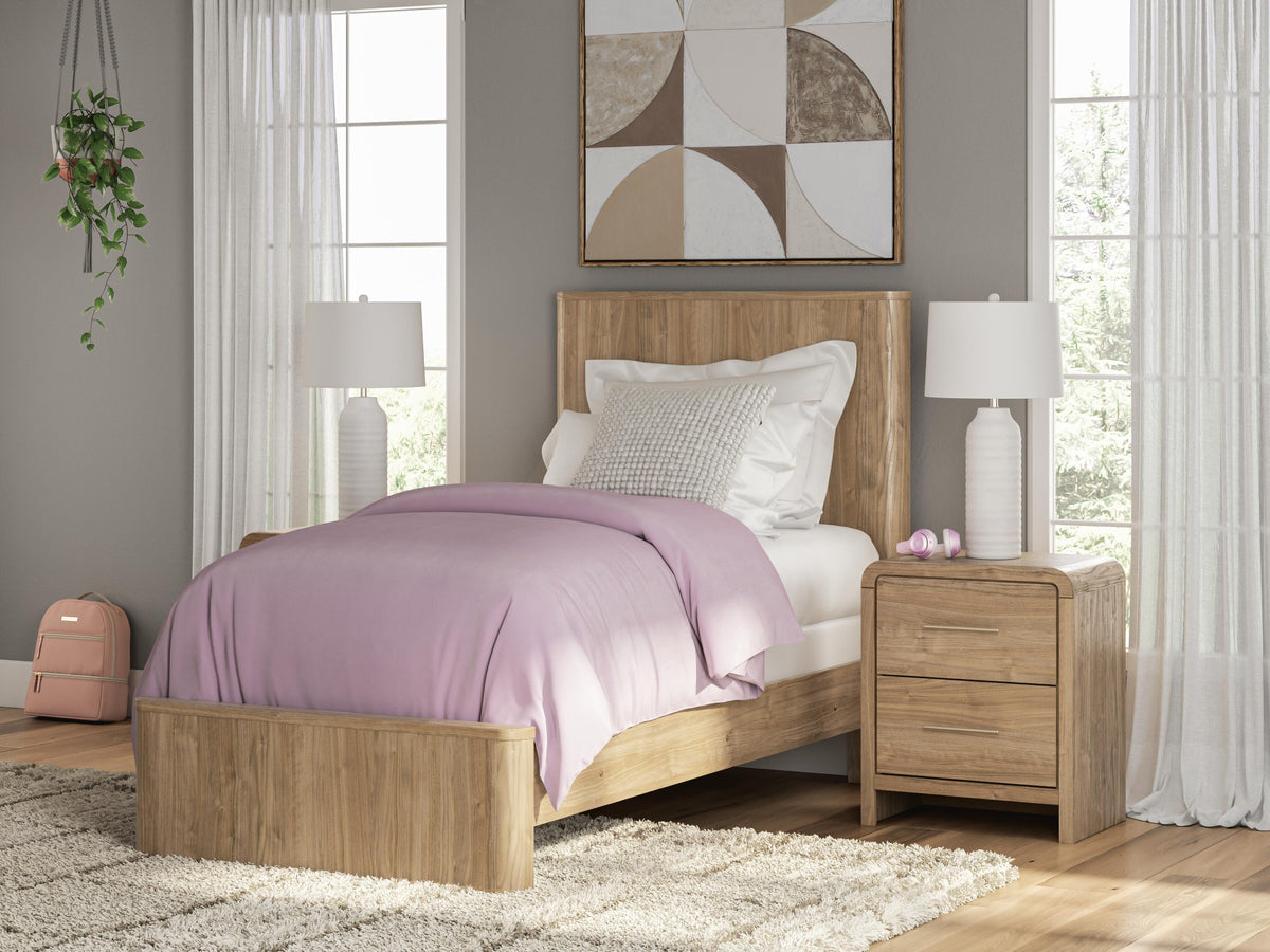 Gramburg Twin Panel Bed (PCB1121-SI) - Image 2