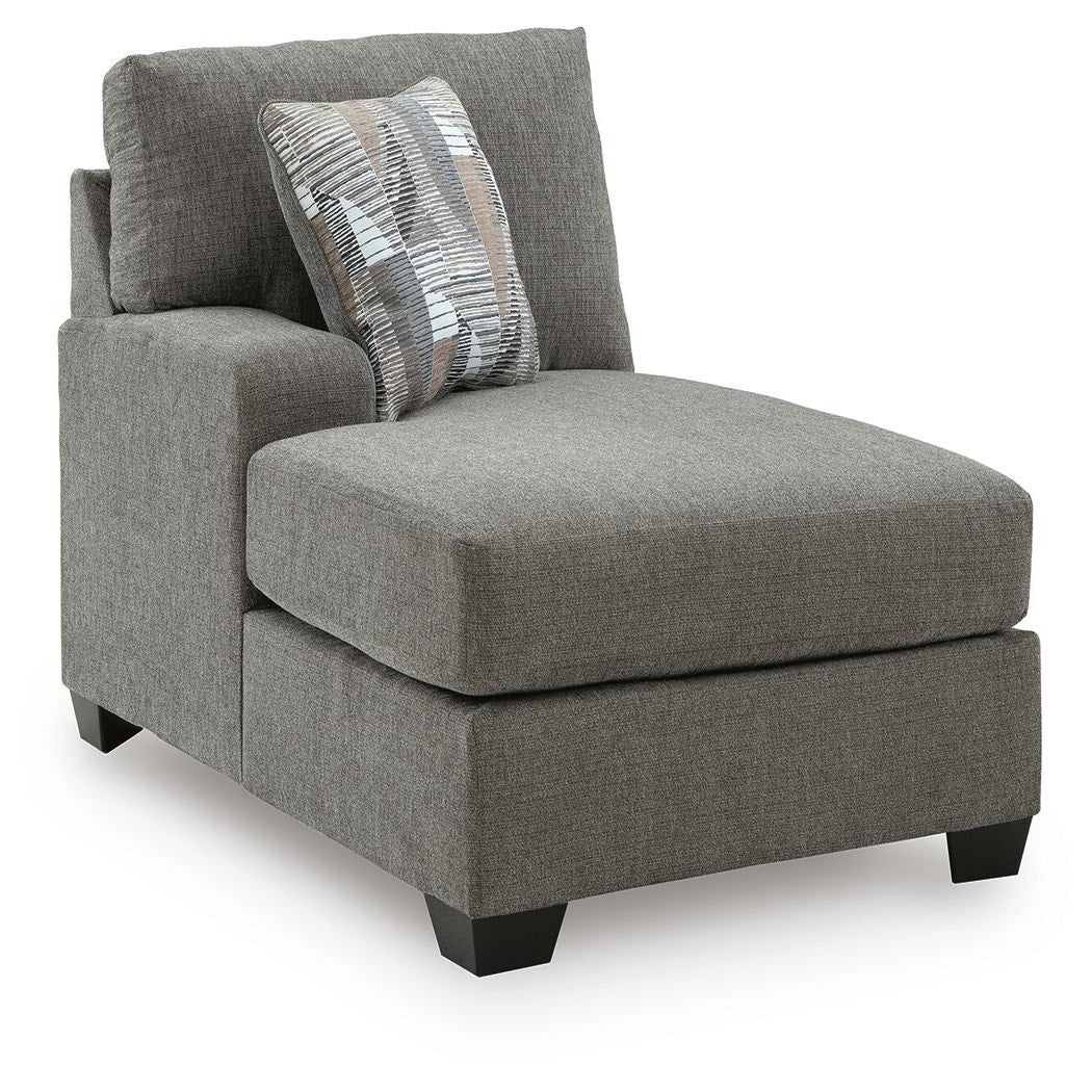 Clarington Right-Arm Facing Sofa with Corner Wedge (PC48405-SI)