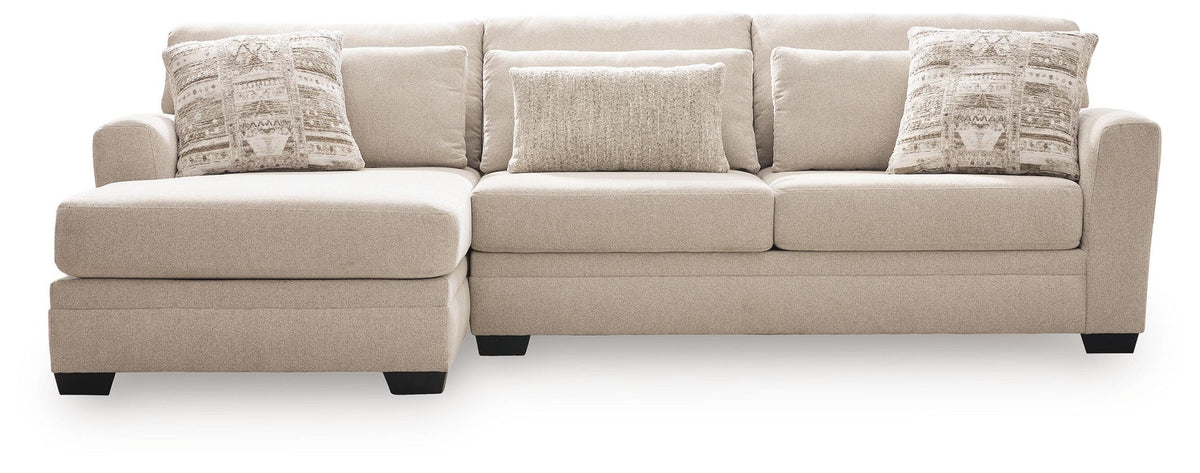Mandi Point 2-Piece Sectional Sofa Chaise (62606-SI)