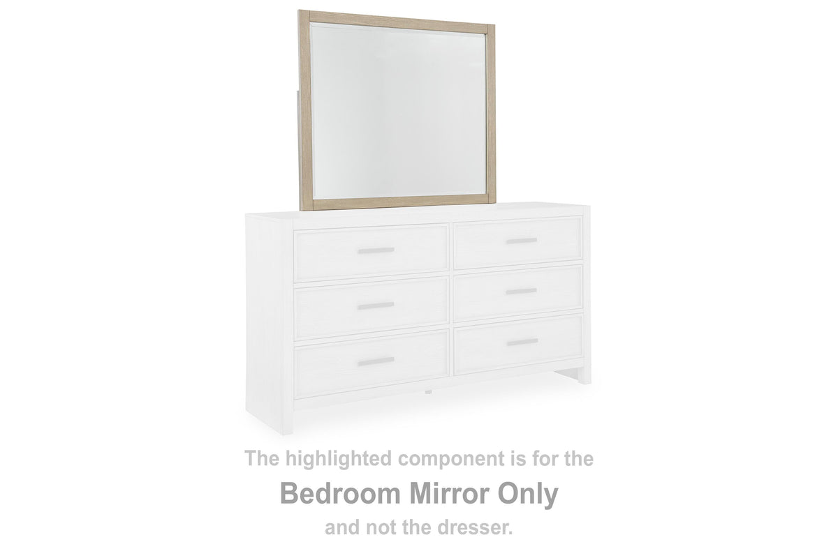 Calmoro Bedroom Mirror - Gray  (B602-SI) - Image 3