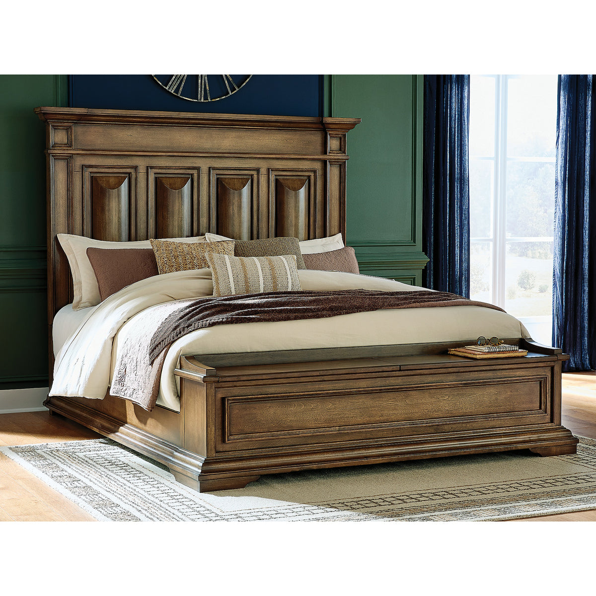 Frantanna King Panel Storage Bed (PCB949-SI) - Image 2