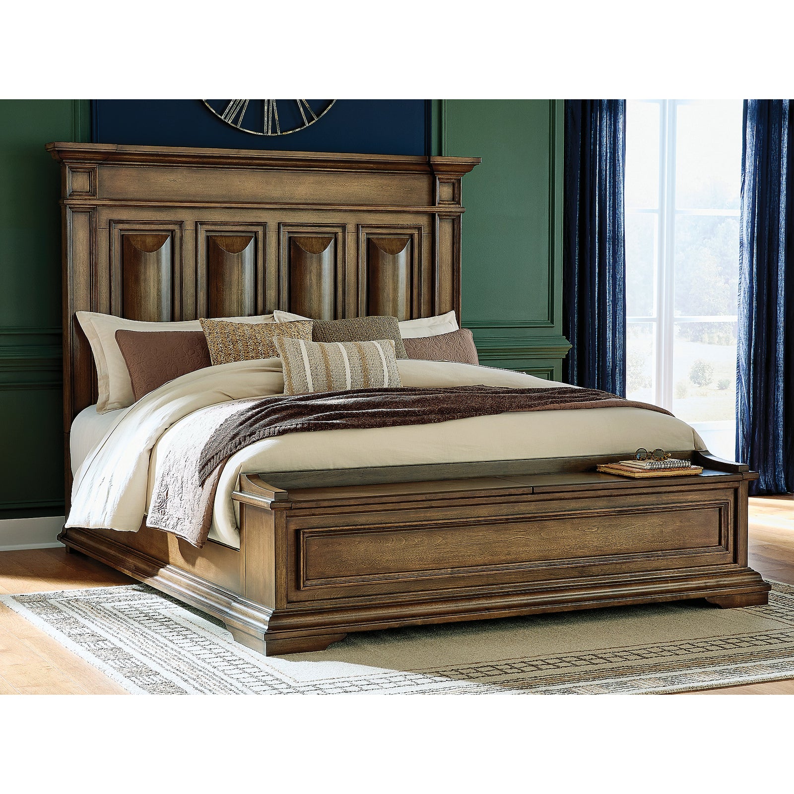 Frantanna King Panel Storage Bed (PCB949-SI) - Image 2