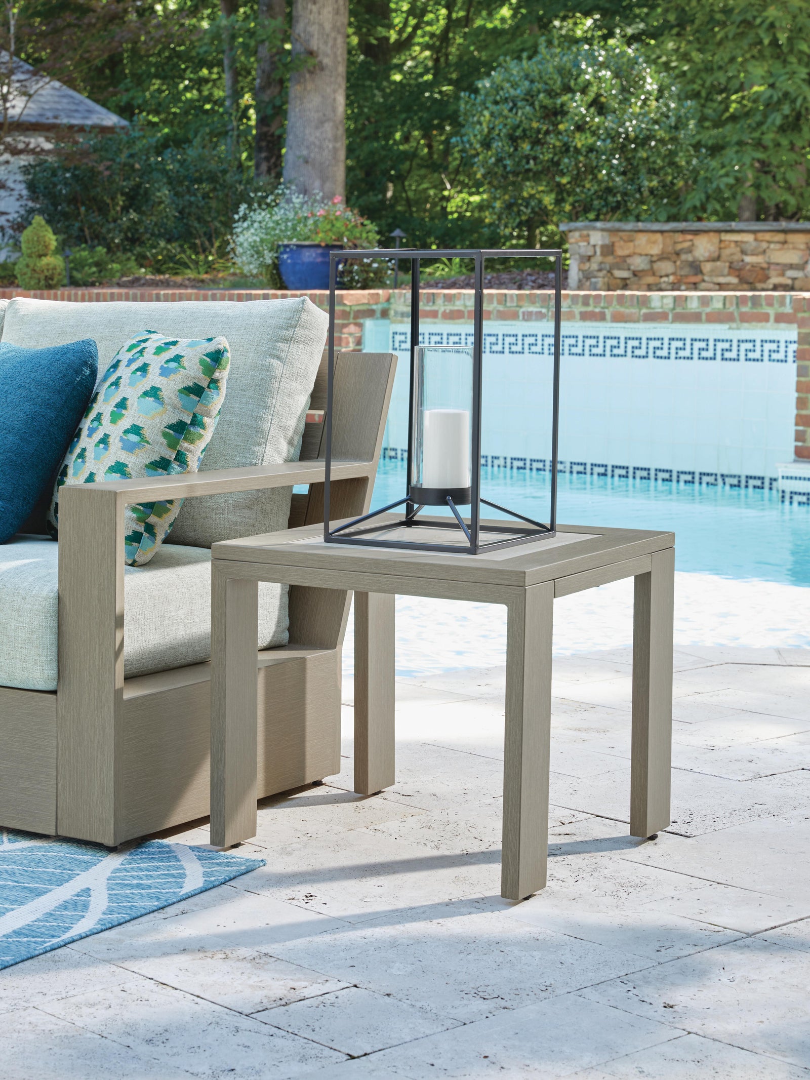 Kimpton Isle Outdoor Coffee Table (P704-SI) - Image 2