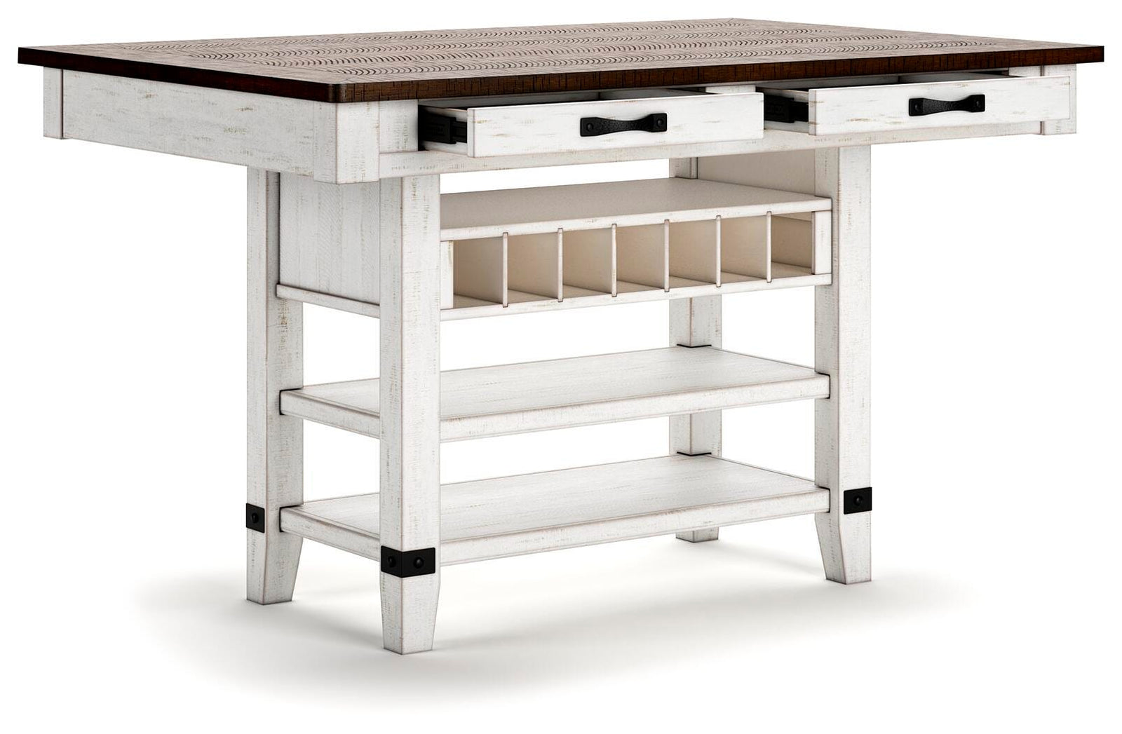 Valebeck Counter Height Dining Table and 4 Barstools (D546-SI) - Image 4