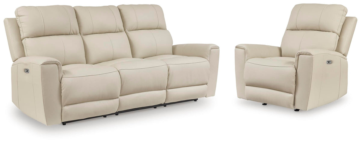 Dahlmoore Power Reclining Sofa and Power Recliner (U13200-SI)