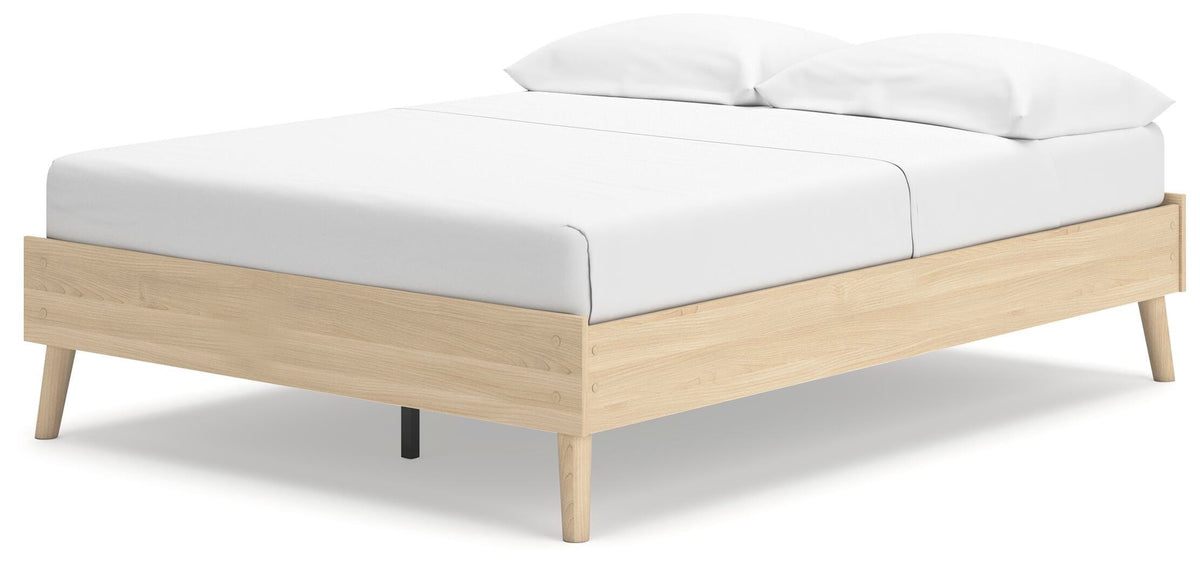 Cabinella Platform Bed - Tan  (EB2444-SI) - Image 10