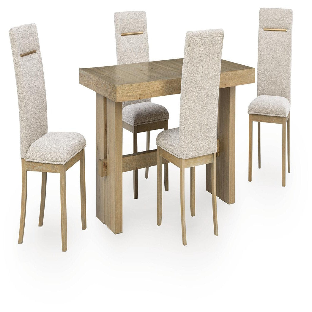 Lasinger Dining Table and 4 (PCD852-SI)