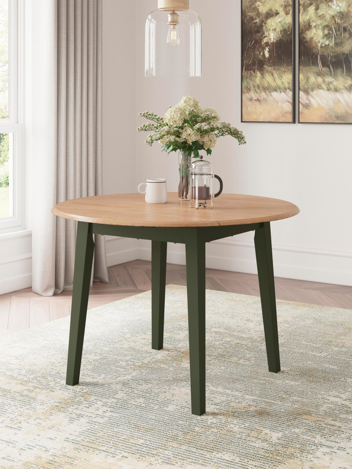 Gesthaven Dining Drop Leaf Table (D401-SI) - Image 5
