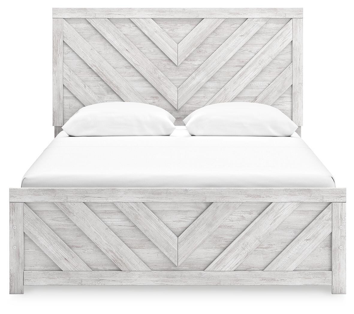 Cayboni Panel Bed, Chest and Nightstand (B3788-SI) - Image 10