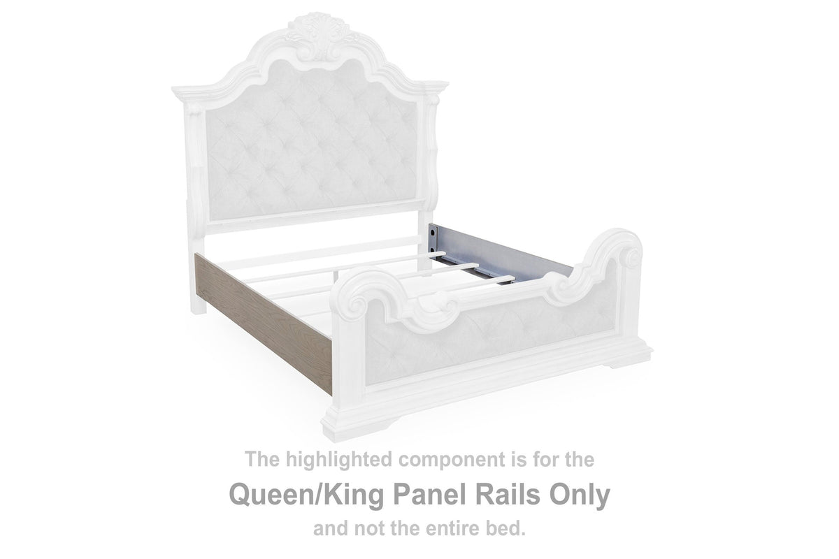 Bruchandi California King Panel Rails (PCB948-SI) - Image 2