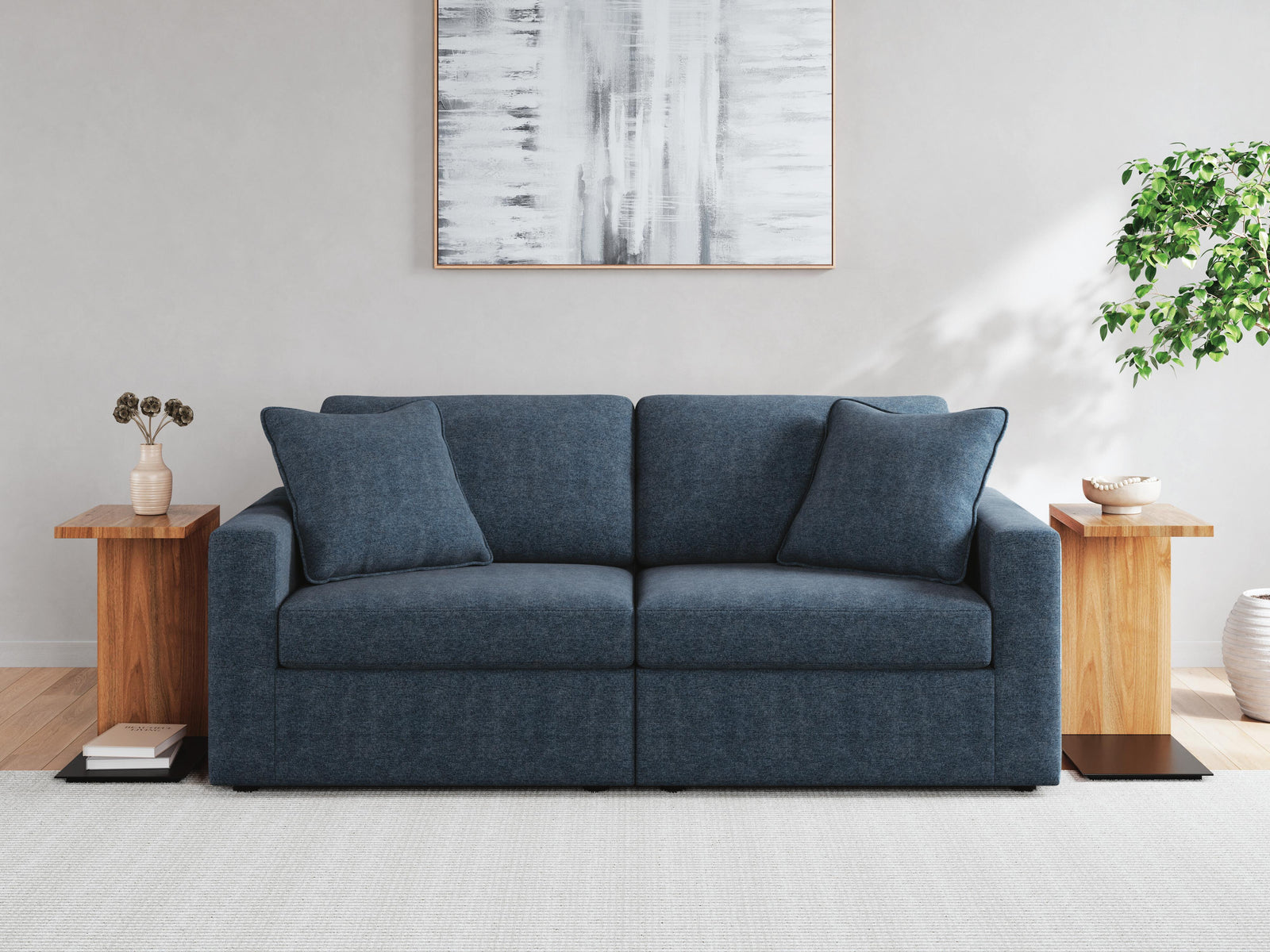 Modmax 3-Piece Sectional Sofa and 2-Piece Sectional Loveseat (92121-SI) - Image 10