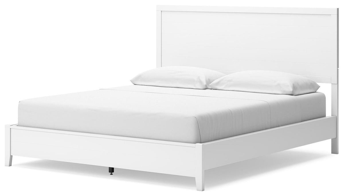 Binterglen Panel Bed - White  (B427-SI) - Image 3