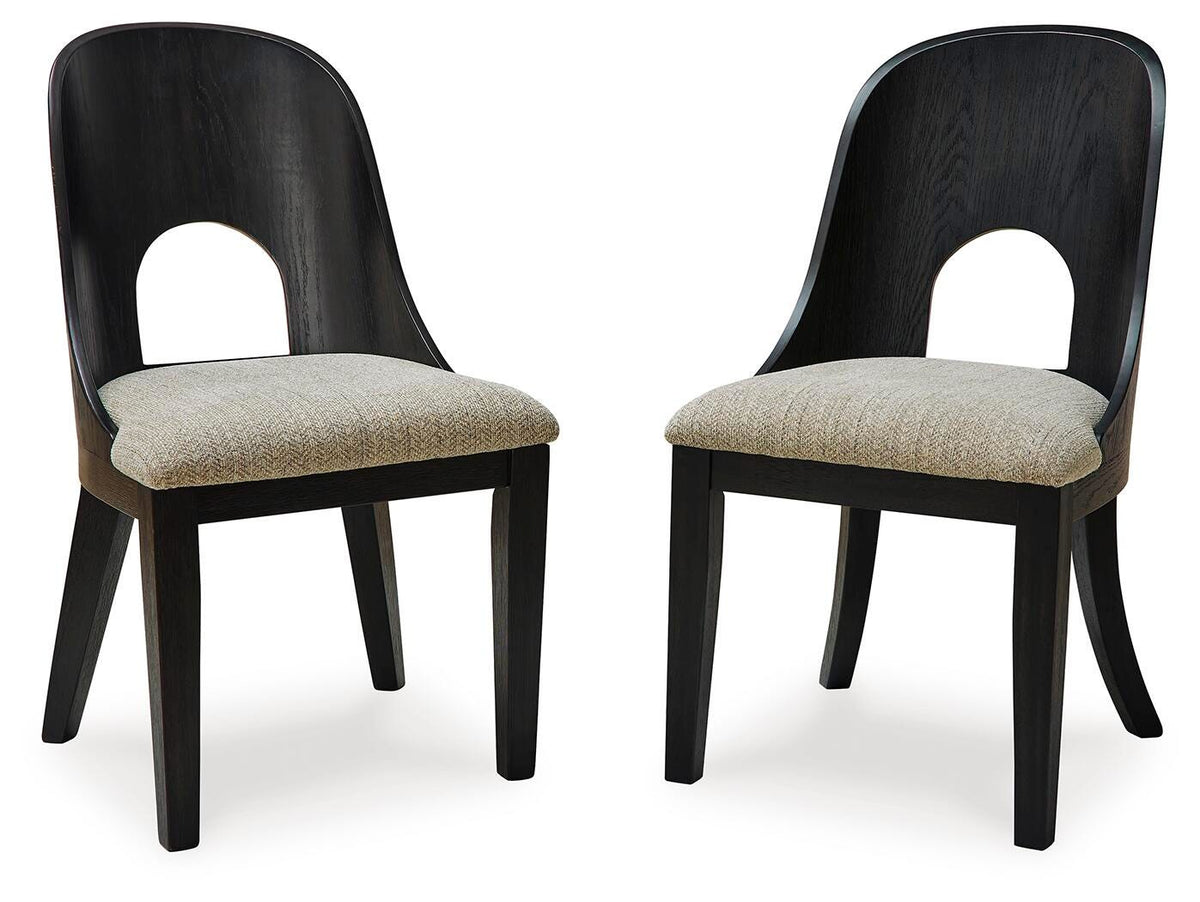 Rowanbeck Dining Chair (Set of 2) (D821-SI)