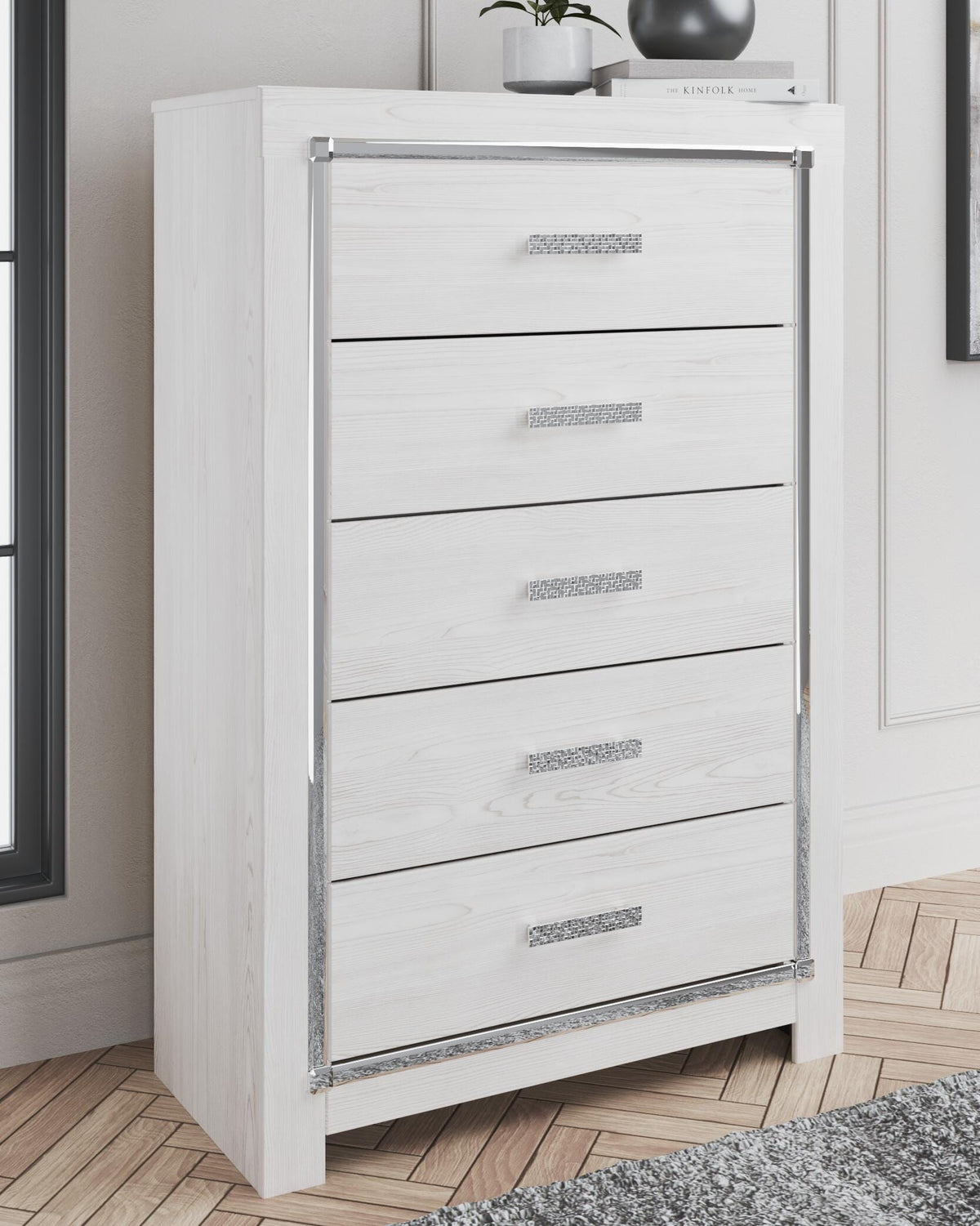 Altyra Chest of Drawers - White  (B2640-SI) - Image 2