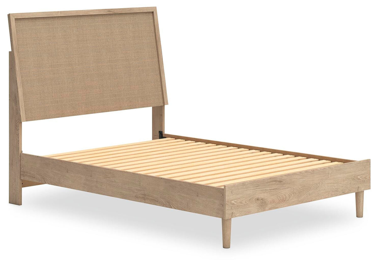 Cielden Panel Bed, Dresser and Mirror - Two-tone  (B1199-SI) - Image 10
