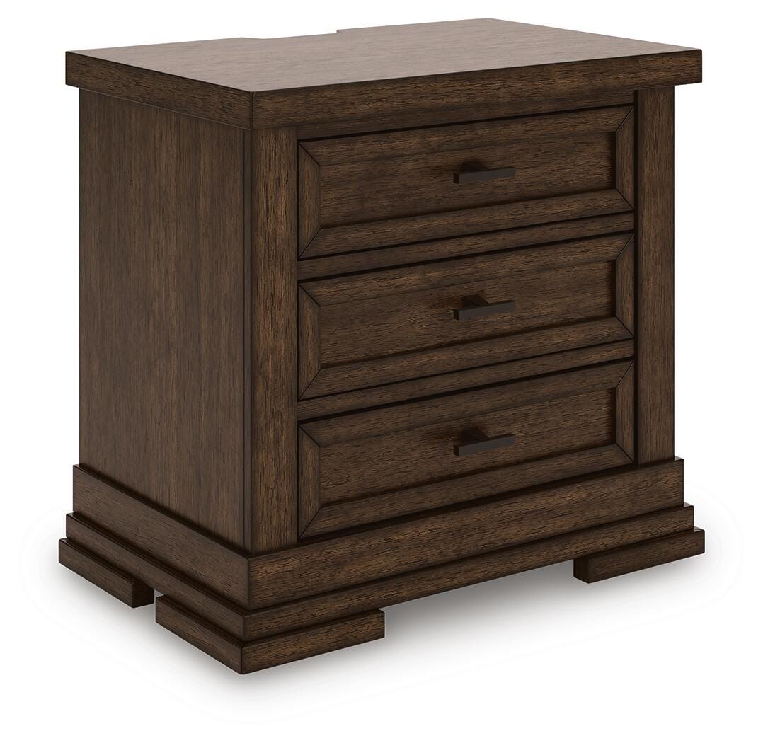 Taffenbrook Nightstand - Medium Brown  (B849-SI) - Image 3