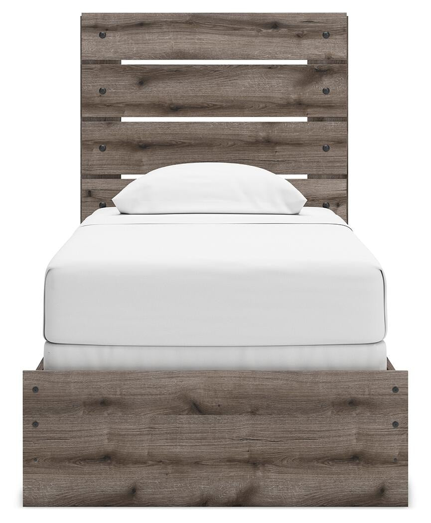 Graystorm Twin Panel Bed (PCB2405-SI) - Image 4