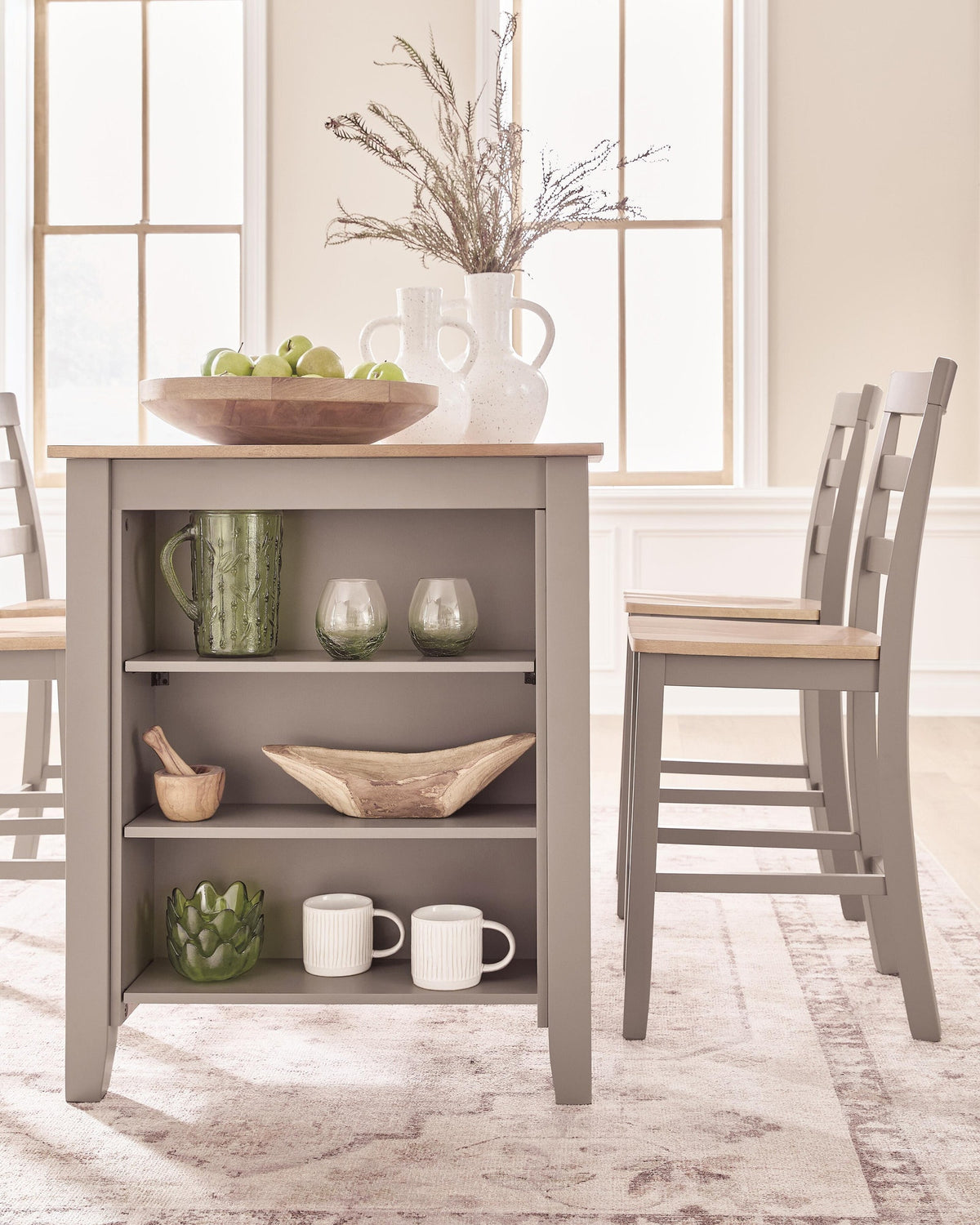 Harperfeld Counter Height Dining Table (PCD403-SI) - Image 4