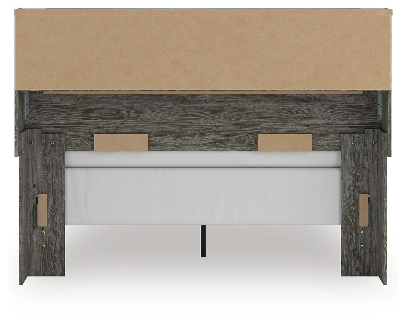 Frandern Bookcase Bed, Dresser and Mirror (B4480-SI) - Image 13