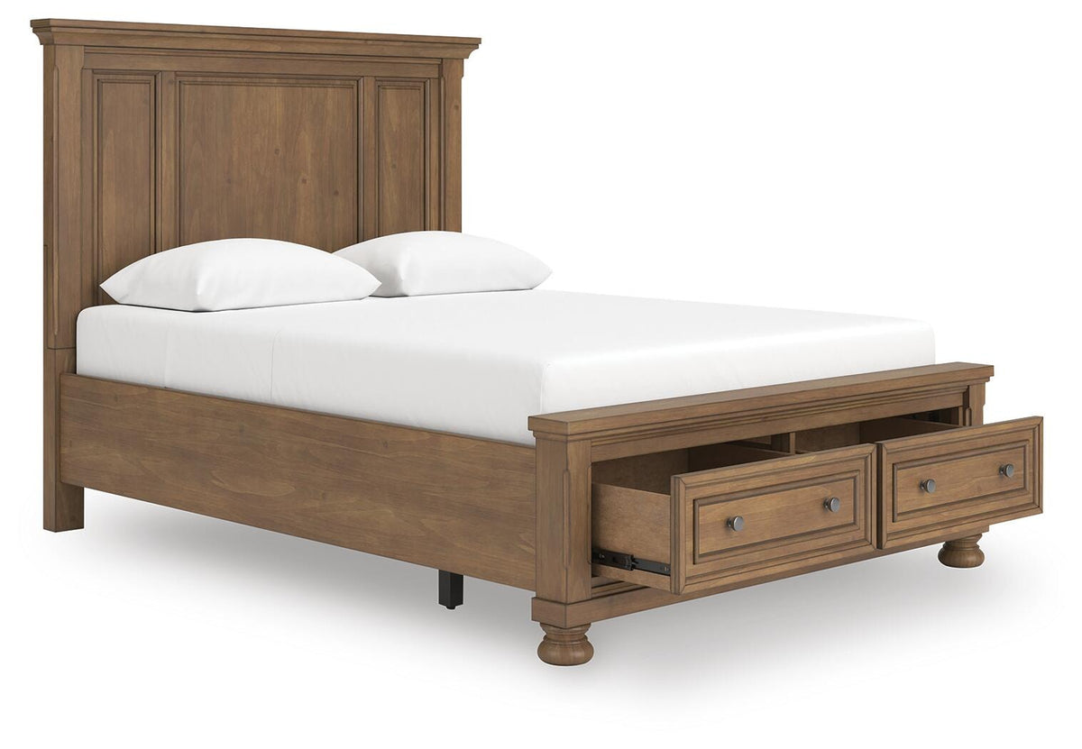 Feddinger Queen Panel Storage Bed (PCB779-SI) - Image 2