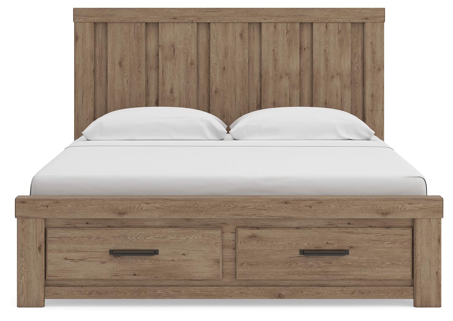 Oliandon King Panel Storage Bed (PCB2844-SI) - Image 5