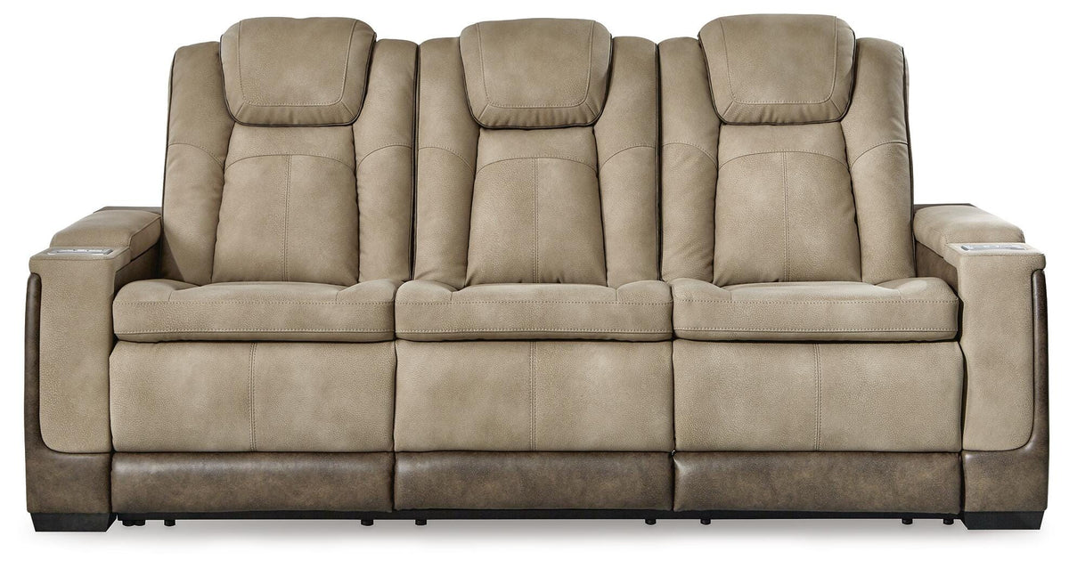 Next-Gen Durapella Power Reclining Loveseat with Console (22003-SI) - Image 9