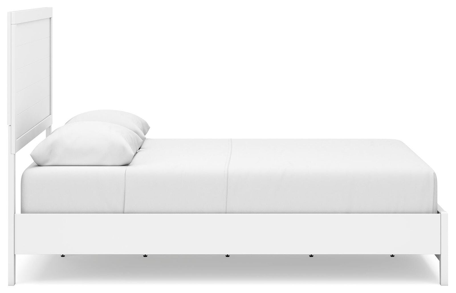 Binterglen Panel Bed, Dresser and Nightstand - White  (B427-SI) - Image 9