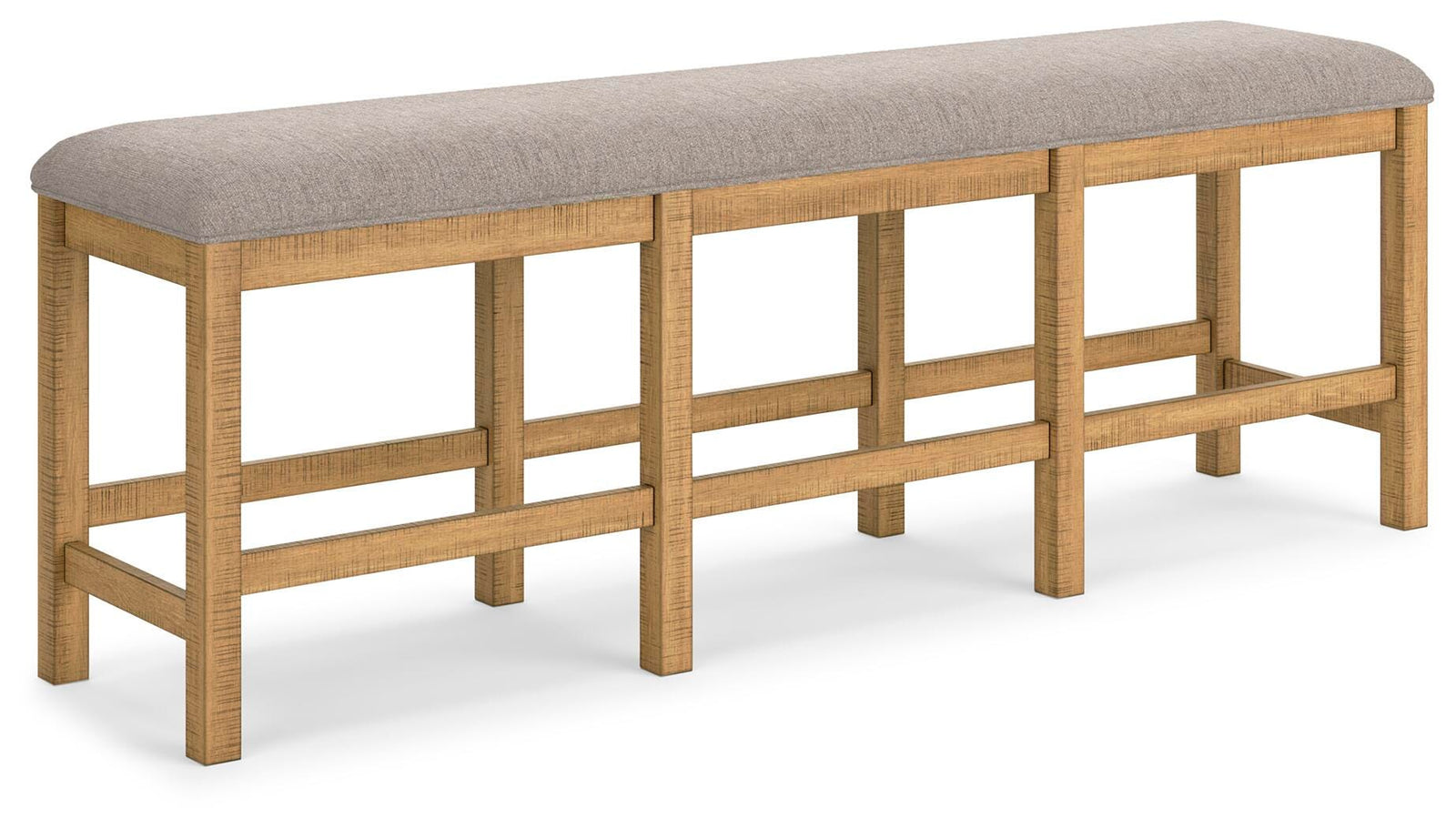 Havonplane Counter Height Dining Table, 6 Barstools and Bench (D773-SI) - Image 3