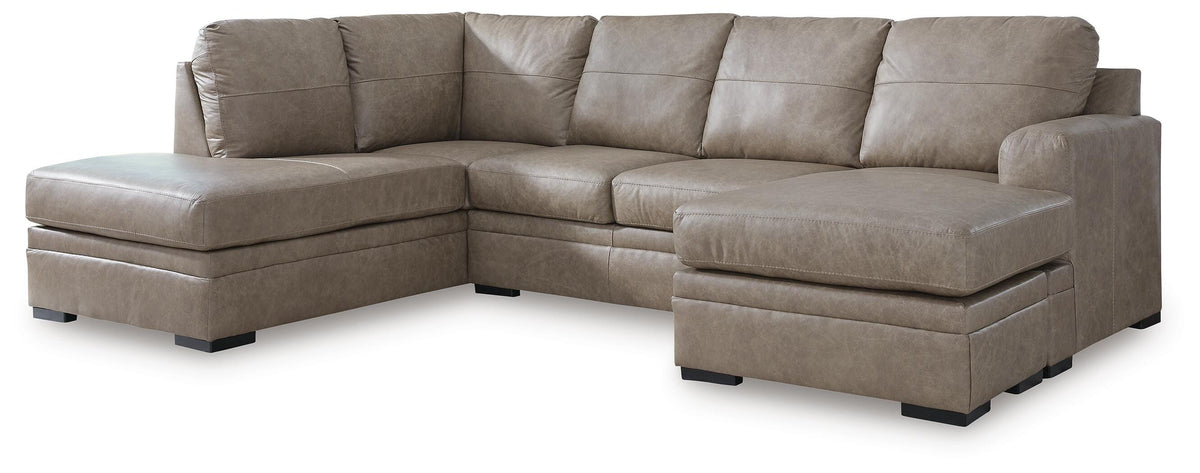 Amuleto 2-Piece Sectional with Chaise (22405-SI)