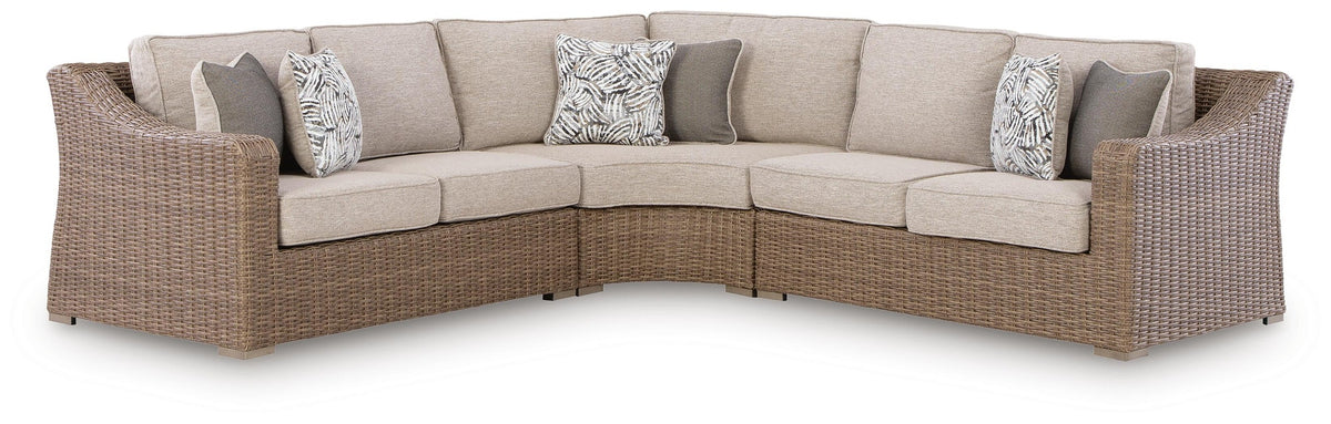 Laguna Heights 3-Piece Outdoor Sectional (PCP790-SI)
