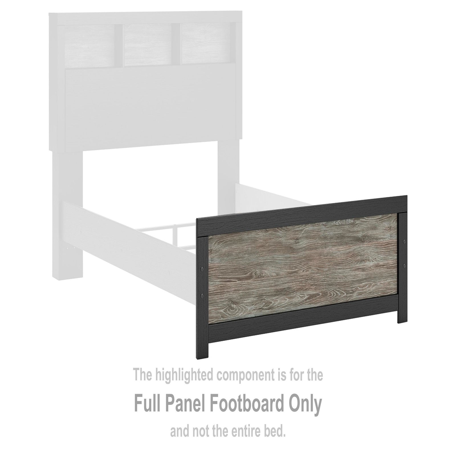 Broachmyn Lighted King Bookcase Headboard (PCB1118-SI) - Image 50