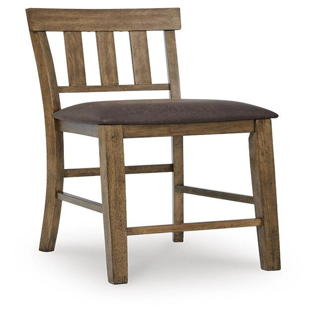 Urbinforte Counter Height Extension Dining Table and 4 Barstools (PCD592-SI) - Image 3