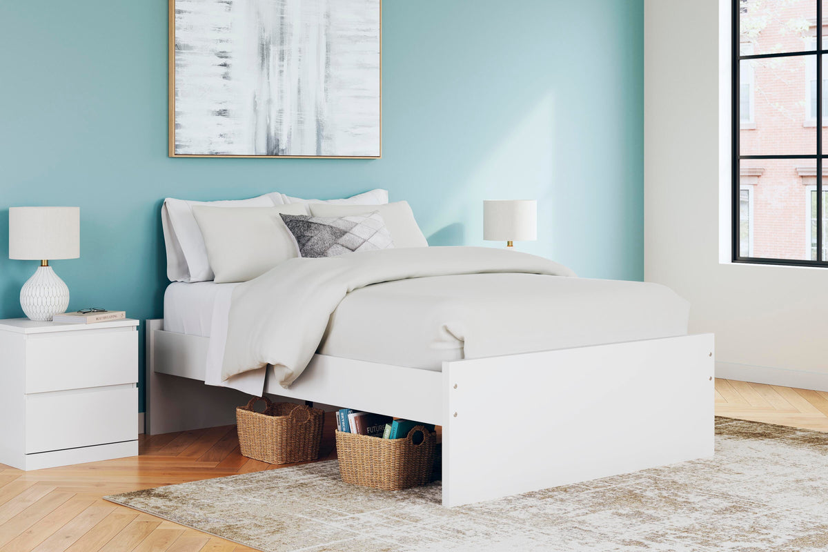Onita Platform Bed (Youth) - White  (EB9630-SI) - Image 8