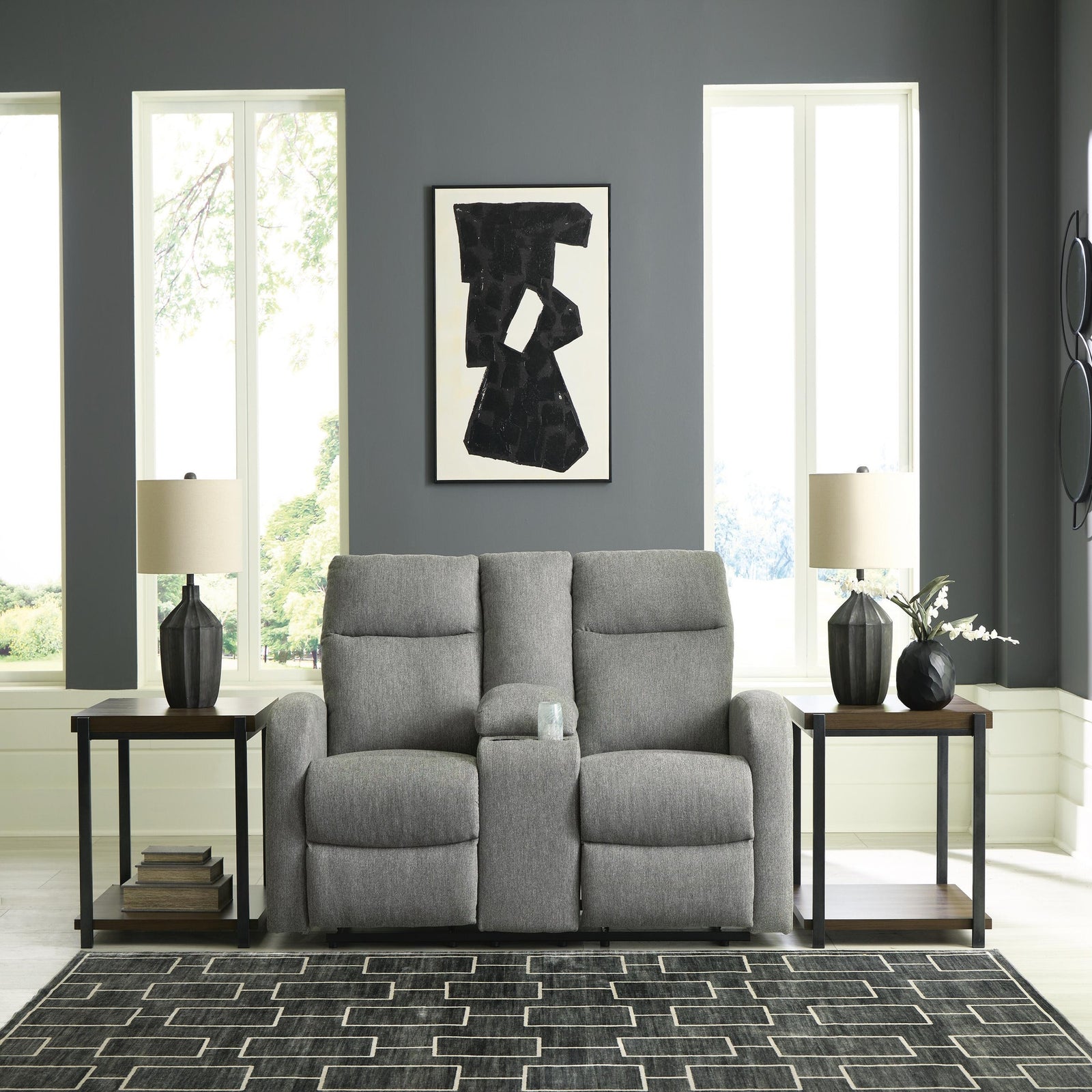 Gauntlet Reclining Sofa and Loveseat (PC42204-SI) - Image 15