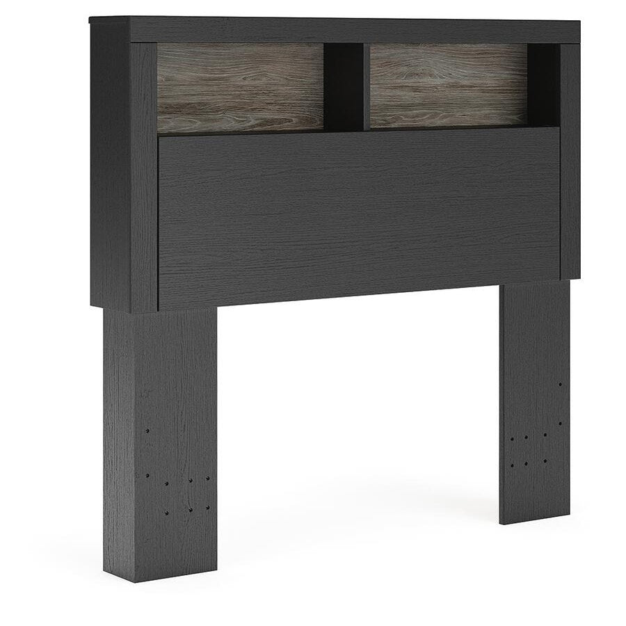 Broachmyn Lighted King Bookcase Headboard (PCB1118-SI) - Image 25