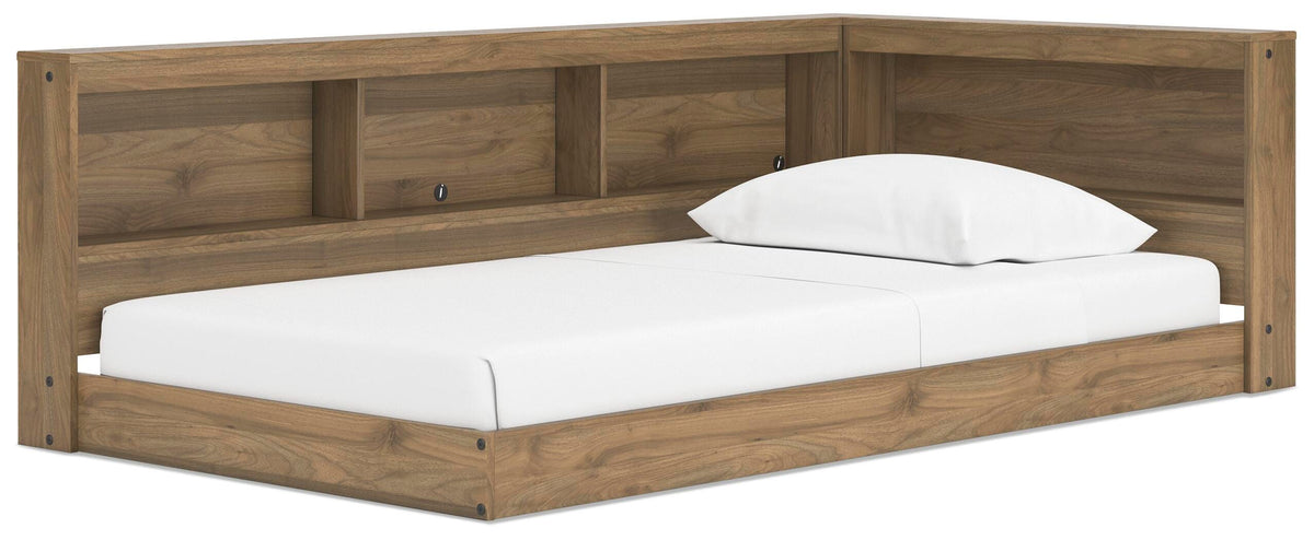 Deanlow Bookcase Storage Bed (Youth) - Honey  (EB1866-SI)